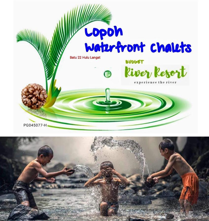 Lopoh Waterfront Budget Chalets Hulu Langat Exterior photo
